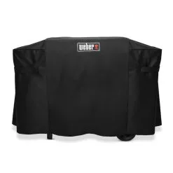 Housse De Barbecue à Toit Plat En Vinyle Noir Weber, 63 X 43,4 X 25,6 Po