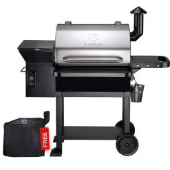 Z Grills ZPG-10002E 1060 Po² Gril à Granulés Et Fumoir, Acier Inoxydable
