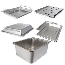 Accessoires De Cuisson En Acier Inoxydable Par Father's Cooker De 13,75 Po X 17,5 Po, Paquet De 7