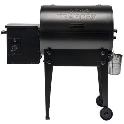 TRAEGER PELLET GRILL Gril Portatif Aux Granules Tailgater 20 De Traeger, 300 Po², Noir, Acier Inoxydable