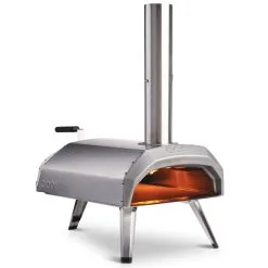 Four à Pizza Extérieur Multi-combustibles Karu 12 Par OONI, Acier Inoxydable, 15,75 Po X 26,6 Po
