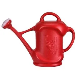 Arrosoir DCN, Motif De Héron, Plastique, 11,3 Litres, Rouge
