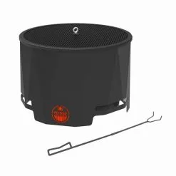 Blue Sky® Foyer Extérieur Peak Pour Patio Sans Fumée De 24 po Oilers D’Edmonton Par Blue Sky