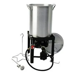 Ensemble Marmite Et Brûleur Kamp Kitchen, 30 Qt