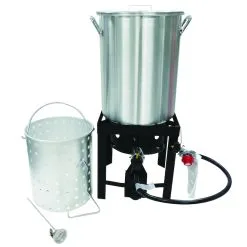 Friteuse à Dinde Kamp Kitchen Avec Panier, 30 Qt