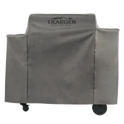 TRAEGER PELLET GRILL Housse En Polyester Pour Barbecue Ironwood 885 De Traeger, Grise, 24,5 X 43,25 X 54 Po