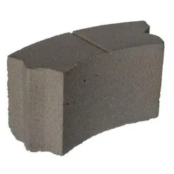 Bloc BBQ Pour Foyer Extérieur De Patio Drummond, Béton, Gris, 13 3/4 Po L. X 6 1/2 Po L. X 4 1/2 Po H.