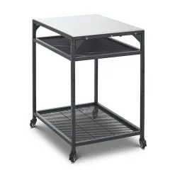 Table Modulaire En Acier Inoxydable Ooni, Roulettes Verrouillables, 35 Po X 31 Po X 24 Po