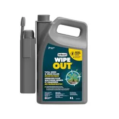 Herbicide Pour Mauvaises Herbes Et Graminées Wipe Out Wilson, Avec Pulvérisateur, 4 L